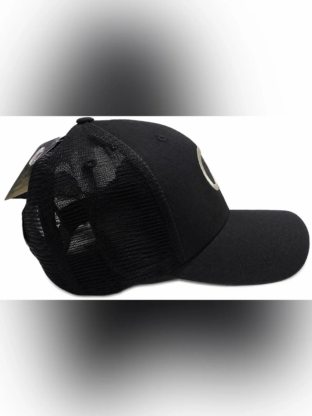 Champion Black Hat with Embroidered 'C' Logo